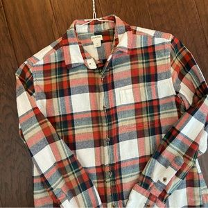 Boys Crewcuts flannel shirt